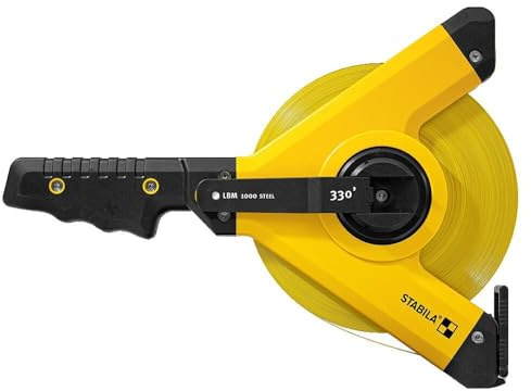Stabila Tape Measure Lbm 1000 330' Open Reel