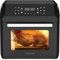 Statesman SKAO15017BK Digital Air Fryer Oven with Rotisserie 15 Litre, 1700W, 60 Minute Timer, 360 Hot Air Circulation, 13 Cooking Programs, Basket & Skewer Set Included