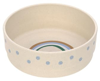 LÄSSIG Ciotola per bambini Ciotola per bambini Stoviglie per bambini senza melamina, senza BPA, lavabile in lavastoviglie e microonde/Bowl PP/Cellulose Happy Rascals Smile sky blue