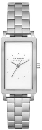 Skagen Hagen Damenuhr, Quarz-Dreizeigerwerk mit Edelstahl- oder Lederarmband