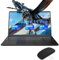 FIRMAST Laptop 15,6 Zoll, Notebook Win 11 Pro, 16 GB DDR4 + 256 GB SSD, Celeron N4000 Notebook, 1920 x 1080 IPS FHD, Laptop Gaming mit 4500 mAh, 5G / 2.4G WiFi, Mini HDMI, USB 3.0