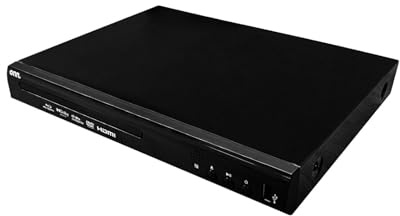 ONN Blu-ray Player with HD Video Output up to 1920x1080 Pixels, 100147615, Black (Renewed)