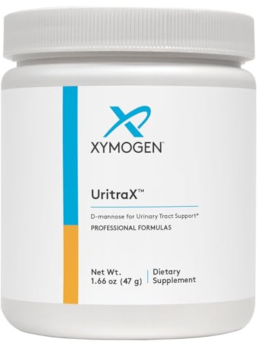 XYMOGEN UritraX - 900 mg D-Mannose Powder - Urinary Tract & Bladder Health Support - Vegan, Gluten-Free & Non-GMO - 50 Servings (1.66 oz)