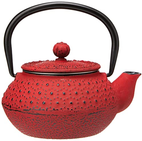 IBILI - Tetera hierro fundido Hanoi, 0.3 litros, Interior esmaltado, Apto para inducción