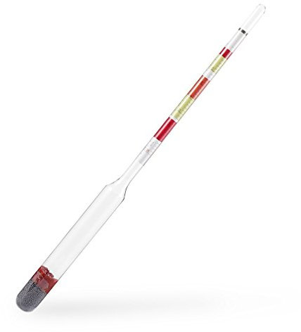 3 Scale Home brew Hydrometer Wine Beer Cider Alcohol Testing Making Tester for Beer Wine Juice Mead Cider