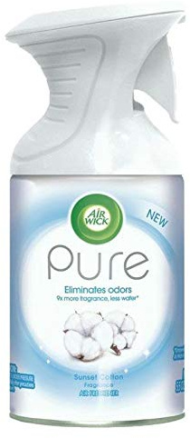 Airwick Pure Freshmatic Spray Home Air Wick Freshener 250ml (Cotton, 1 Spray)