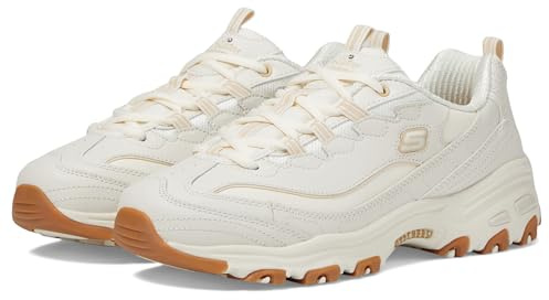 Skechers Zapatillas de Mujer, Blanco Crudo, 40 EU