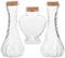 DECHOUS 3 Pz Barattolo Di Sabbia Vaso Desideri Kit Per Unità Di Matrimonio Set Per La Cerimonia Della Sabbia Dellunità Ciotola Per Terrario Vaso Di Unitario Bicchiere Medio