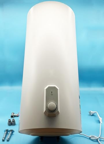 Calentador de Agua Electrico 50 Litros Diseño Delgado | Termo Electrico 50l Especial Armarios | DIseño Slim