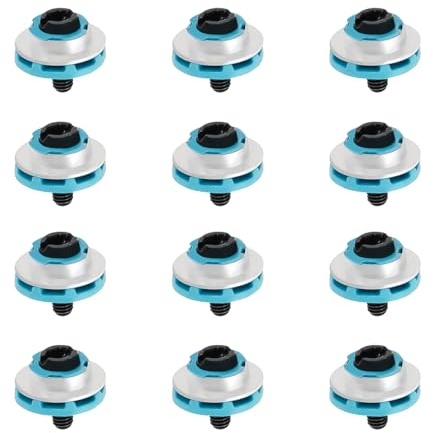 Sarini 12 ST Hårddiskmonteringsskruvar med isoleringsgenomföring Mute-skruvar Kompatibel med HP 2,5-tums hårddiskmodeller 6000 6005 Pro 8000 8100 G1 G2