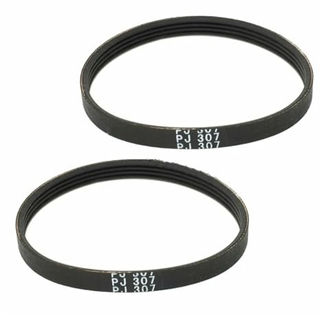 Courroie Trapézoïdale Transmission Belt Courroie De Compresseur d'air PJ307 pour Convoyeur en Caoutchouc pour Bostitch AB-9075047 Courroie PJ Poly-v 4PJ307 Courroie de Transfert(1pc)