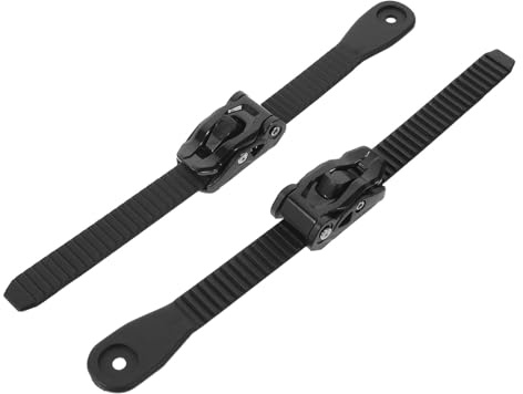 HOODANCOS 2 Uppsättningar Inline Skate Remmar med Spännen Justerbara Rullskridskospännen för Kvinnor och Ergonomisk och Snabb Passform Reservdelar för Inline och Quad Skates