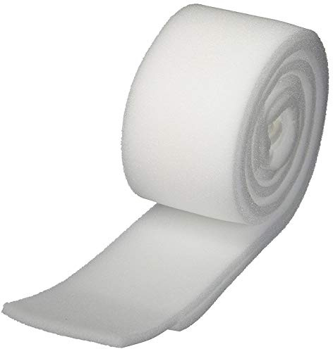 Rolyan Foam Bandage, 2 Rolls, 54 Long x 3-1/8 Wide x 1/4 Thick, Open-Celled Polyether Foam Wrap for Firm Support & Muscle Pump Efficiency, Comfortable Padding for Wound Care, Edema, & Lymphedema