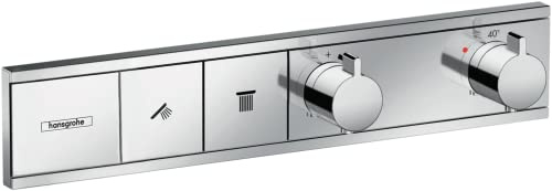 hansgrohe Unterputz Thermostat RainSelect (für 2 Funktionen) chrom