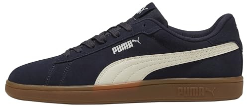 PUMA Smash 3.0, Zapatillas Unisex Adulto, New Navy Warm White, 43 EU