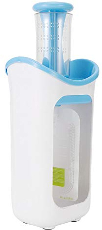 PCENIRLOP Fruit Puree Squeezer, Food Squeezing Station Fruit Puree Squeeze Station Food Pouches for Home for Kids for Kitchen for Baby/226(Blue)