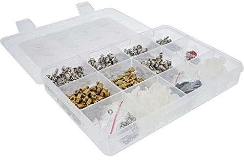 InLine 77789B PC-Schraubenset, 550-teilig (10x50 & 2x25 Stück)