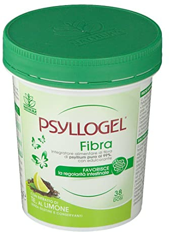 Nathura Psyllogel Fibra Tè al Limone 170g