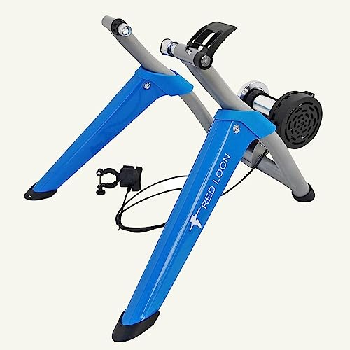 Fahrrad Rollentrainer Fahrradrolle Indoor Bike Trainer Heimtrainer - Red Loon BTX008-26-29 Zoll Räder - 6 Gänge Magnetbremse - bis zu 150 kg belastbar