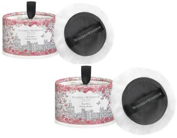 2 x Woods of Windsor Körperpuder True Rose je 100g (2 x 1 Stück)