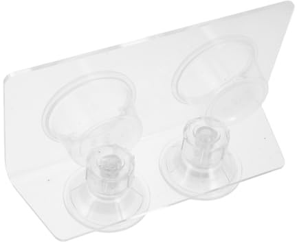 SOIMISS Petit Bol Mural pour Reptiles avec Ventouse Double Gamelle pour Nourriture et Eau Convient aux Geckos Léopards et Lézards