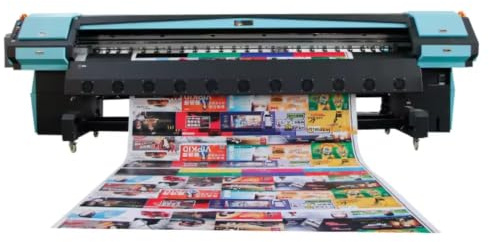 Professionellt brett format bläckstråleskrivare eko lösningsmedel rulle plotter utrustning för textil grafiska överföringar anpassade banners interiör annonsering väggmålningar