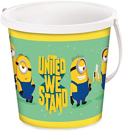 Mondo Toys - Bucket Minions - Sandeimer ø17 cm - Strandspielzeug für Kinder ab 3 Jahren - 28130