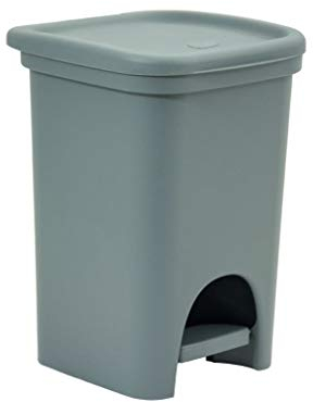 BELLI&FORTI Bidone Pattumiera a Pedale Colors 18 Litri Grigio Belli e Forti