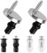 Fissaggio Sedile WC, Fissaggio Dado di Gomma, Cerniere Sedile WC Set, Viti per Sedile Del Water, Viti Fissaggio WC, Riparazione Sedile WC Accessori, per Sedile Del Water Riparazione WC