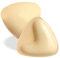 LEWBDF 2PCS Push Up Pads,Klebende Pushup Nippelcover,Klebe Push up Pads,2-in-1 Pushpads Klebe BH,Unsichtbarer BH Nipple Cover,Waschbar Nippli Pad,Wiederverwendbar & Waschbar Nippli Pads