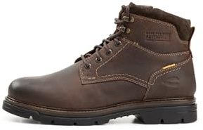 camel active Herren Schnürschuh mit Reißverschluss Braun, menswear-45