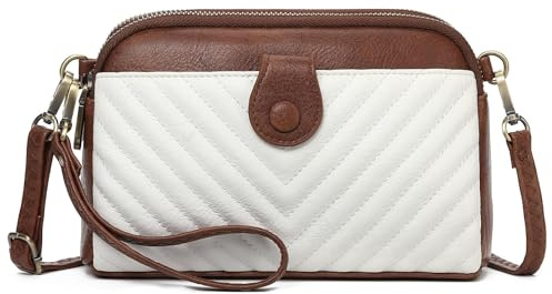 GAEKEAO Borse a Tracolla Donna PU Pelle, Borsetta Piccola Crossbody Bag Borsa Mano Borse a Spalla con Tracolla Regolabile e Rimovibile
