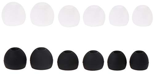 Mllepjdh Silicone Sleeves Earbuds Washable Ear Buds Tips Earphone Tips Headset Repairing Parts Spare Parts Headphones With Microphone For Computer