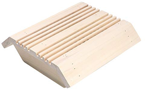 KUIDAMOS Paralume Resistente in Legno con Copertura per Lampada da Sauna per Sauna Ad Alta Temperatura 10,6x11 Pollici 1 unità