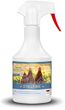 My Little Farm Stallruhe, Anti-Aggressionsspray für Hühner, entspannt und beruhigt die Tiere, reduziert Unruhe in der Hühnerherde, einfache Anwendung