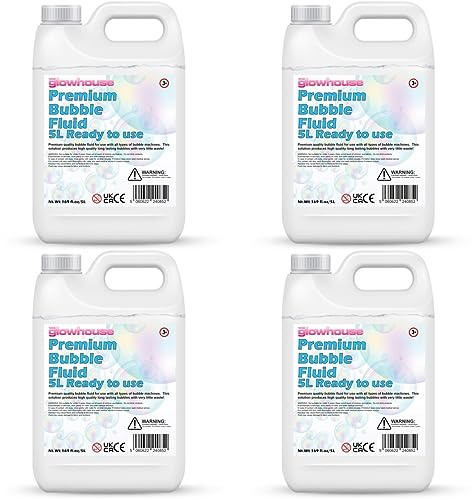 The Glowhouse Premium Quality 5 Litre Bubble Fluid Kids Bubble Solution Bubble Machine (20 Litre)