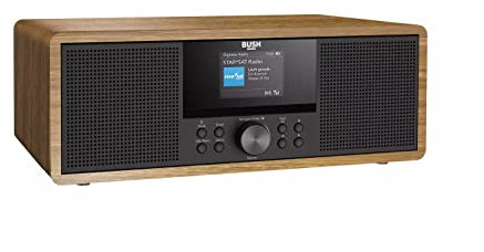 Bush CD Bluetooth DAB+ FM Radio - Wood **Exclusively on Sunday Electronics**