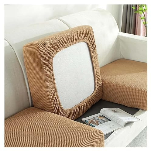 Fundas de Cojín para Sofá Funda de Asiento de Sofá Terciopelo Elástica 1/3/2/4 Asiento Chaise Longue Universal Cubierta para Sofá Ajustables de Anti Arañazos Fundas Sofas ( Color : #11 , Size : 1 seat