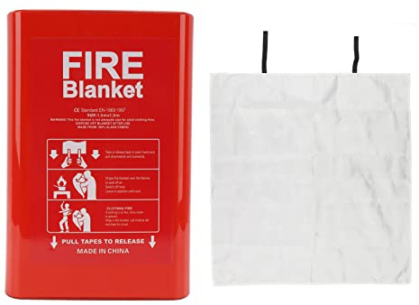 Nödbrandfilt, Brandfilt Av Glasfiber, Brandskyddsfilt Brandskyddsfilt för Nödöverlevnad, Flamskyddande Skydd och Värmeisolering