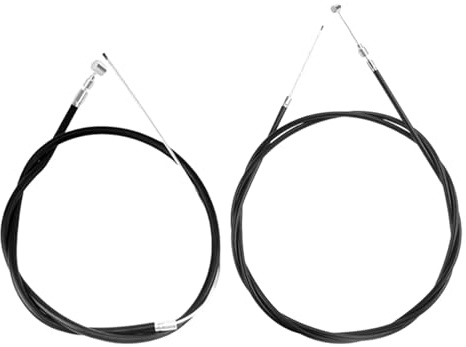 1 Pair Black Bike Brake Cable, Front and Rear Brake Cable, Bike Brake Wire Set for Road Bike and Common Bike，Brake Parts，Bike Brake Cables and Housing