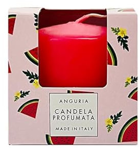 Candela Profumata - Anguria- in Cera Vegana- Pocket Season - Primavera/Estate - Made in Italy- Cereria Di Giorgio - Regalo