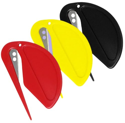Letter Opener 3 Pack Safety Mail Opener Envelope Cutter 18+ Only