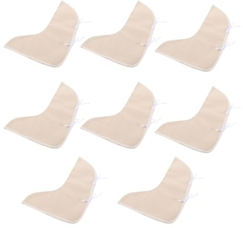 WOONEKY 4 Paia di Copriscarpe per Saldatori Protezioni per Scarpe di Sicurezza per Saldatura Copristivali per Saldatura Protezioni per Scarpe da Saldatore