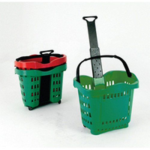 Giant Shopping Basket/Trolley Green Sby20755