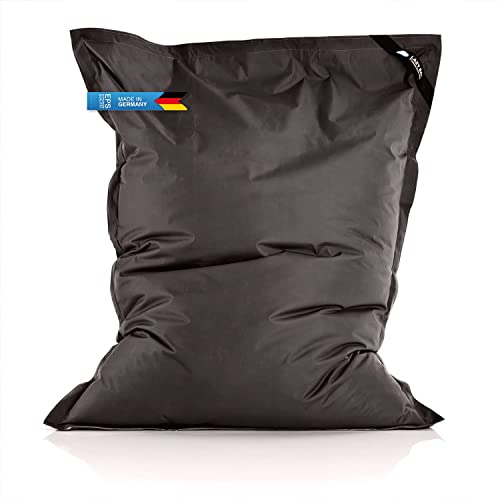 LAZY BAG Riesen-Sitzsack Classic XXL 140x180 cm | Sitzkissen 2-in-1 für relaxtes Sitzen & Liegen | Bequeme Indoor & Outdoor Momente dank 4 Mio. EPS-Perlen für perfekte Ergonomie | waschbarer Bezug