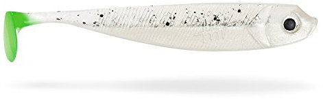 4 Lieblingsköder Gummifische zum Zanderangeln mit Gummifisch 10 cm, Farbe Lieblingsköder:Sunny Lemon
