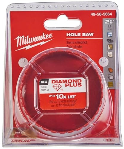 Scie cloche multi-matériaux Diamond MILWAUKEE Ø68 mm - 49565664