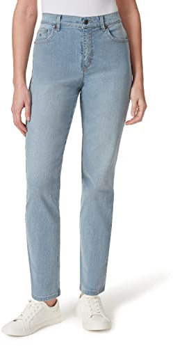 Gloria Vanderbilt Women's Amanda Classic High Rise Tapered Jean Standard, Zermatt, 12