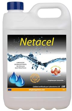 NETACEL 5 litros - Limpiador desincrustante para la celula del clorador salino