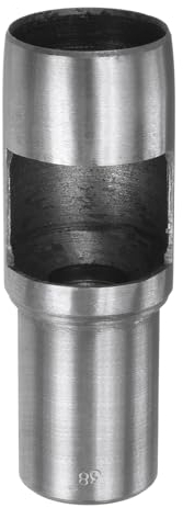 QUARKZMAN Locheisen für Leder 38mm Rundlochwerkzeug für Gürtelstanzer Kohlenstoffstahl Einzelstanze für Uhrenarmbänder Schneiden von Lederhandwerk Gummi Papier Kunstweiches Material